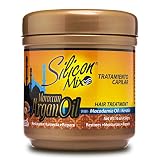 Silicon Mix - Tratamiento Capilar con Aceite de Argán Marroquí - Unisex - 450 g - Reparación Profunda e Hidratación para Cabello Seco o Procesado