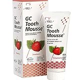 GC Tooth Mousse New Remineralising Sugar Free Dental Topical Creme Strawberry