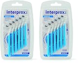 Interprox Plus Conico Blu 6Pz (Paquete de 2)